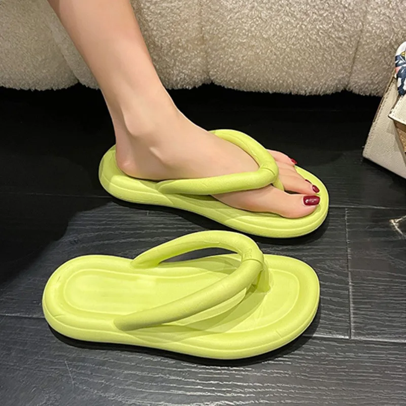 Women Platform Slippers Indoor Home Bath Slides EVA Quality Chinelos Women's Summer Flip-Flops Couples Sandals Pool Beach Shoes