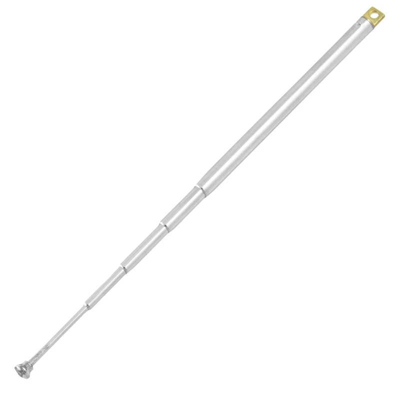 

307mm 12" 5 Sections Telescopic Antenna Remote Aerial for FM Radio TV