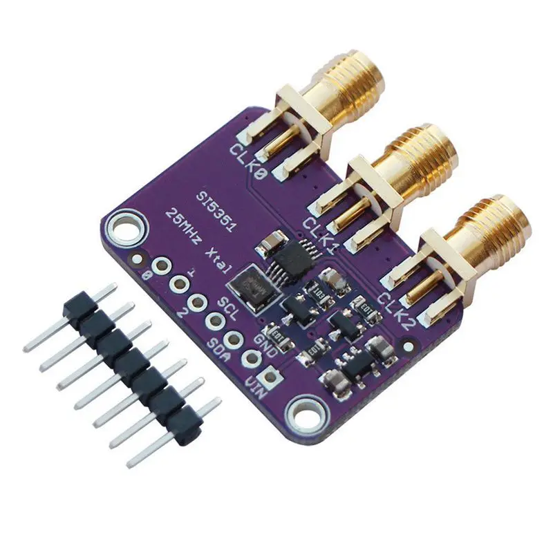 Si5351a I2C 25 МГц генератор часов плата прерывания 8 кГц до 160 для Arduino |