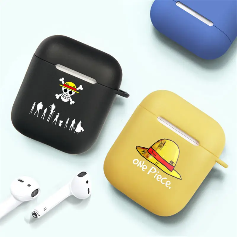 

Чехол для наушников one piece luffy для AirPods 1/2 AirPods pro 3rd защитный чехол для наушников чехол силиконовый чехол