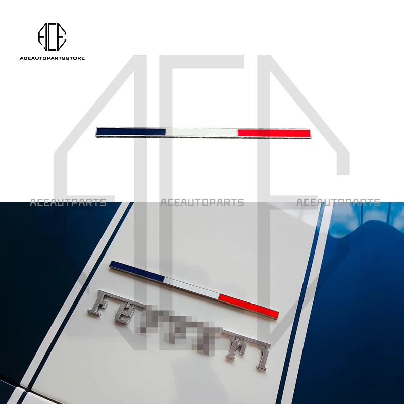 Авто значок на хвост автомобиля Италия Франция флаг наклейка с эмблемой для Ferrari