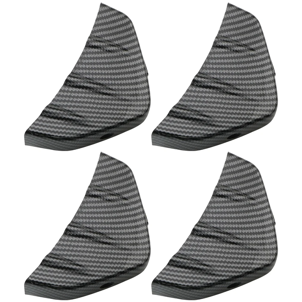 

Car Rear Diffuser Lip Spoiler Body Universal Bumper Splitter Triangle Automotive Automobile Accessories Wrap Fins Wing Skirt