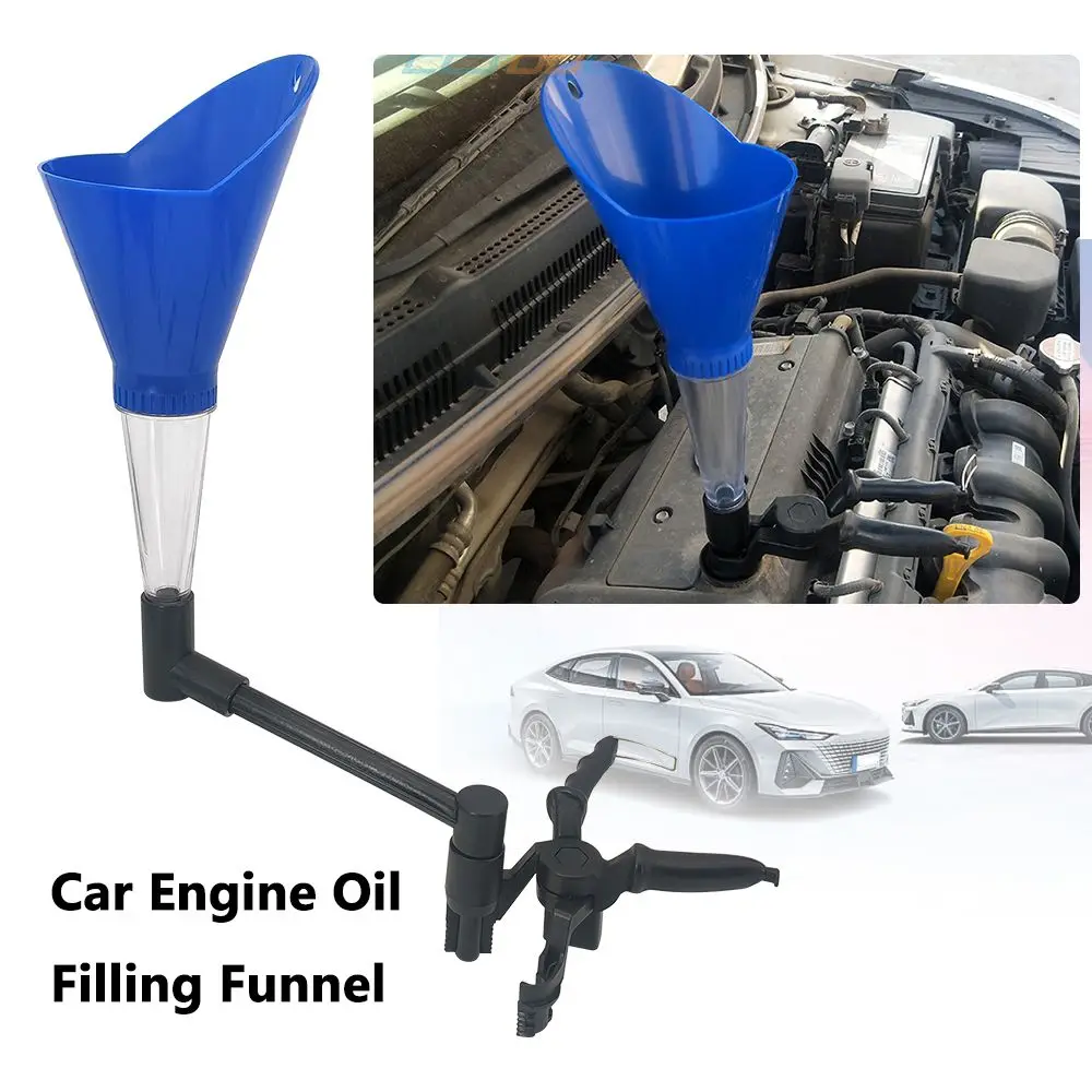 

Vehicle Parts Fast Oil Filling Funnel Car Engine Oil Funnel Gasoline Funnel Filling Equipment Kit Oil Funnel Universal
