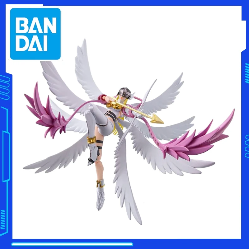 

Bandai PB Soul Limited Shf Digimon Anime Peripherals Finished Figures Collect Angewomon Model Ornaments Birthday Present