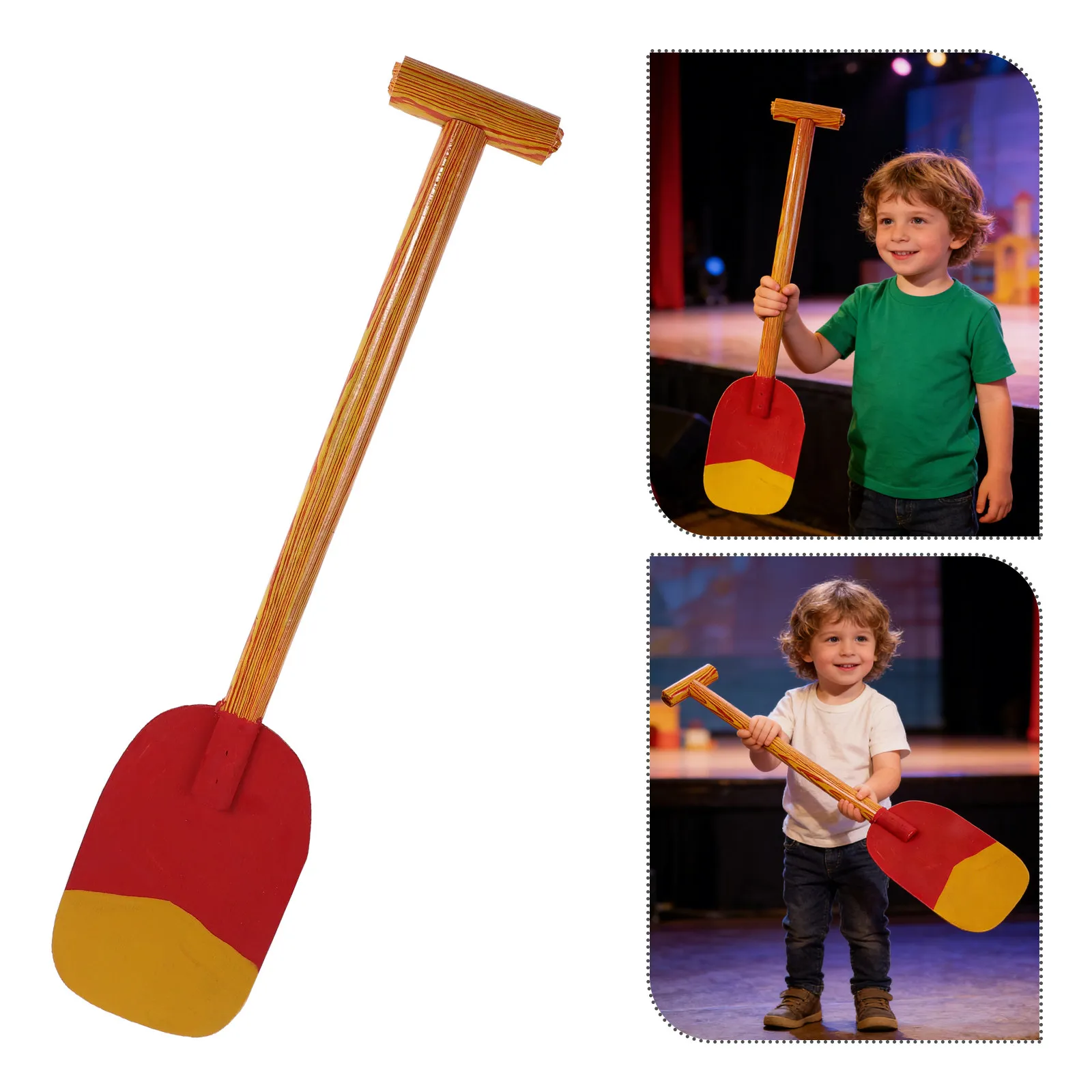 Фото Деревянное весло для лодки, легкое, ручной работы, для детского каяка, реквизит для вечеринок, декор для выступлений, товары для детского творчества №2