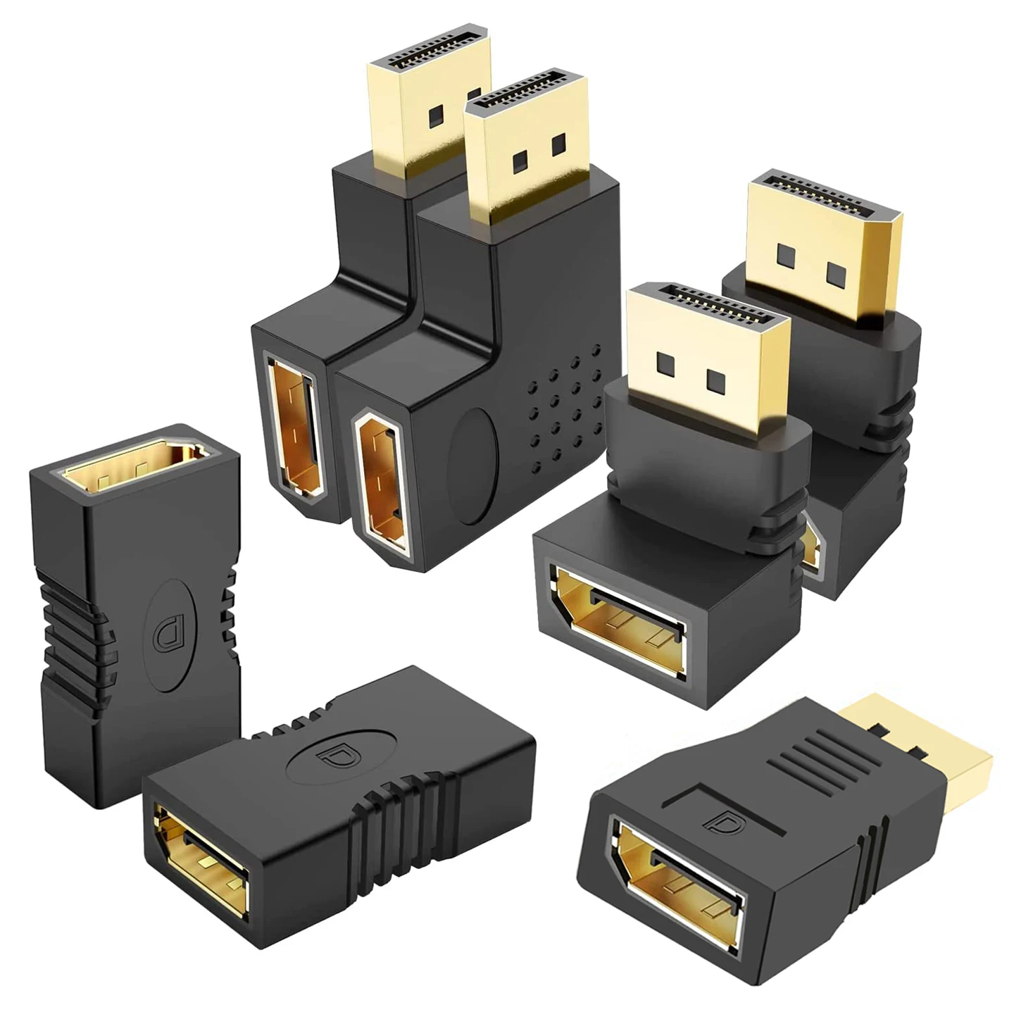 Displayport 90-градусный переходник-Переходник штекер-гнездо HD видео для ноутбука монитора проектора HDTV DP Displayport 90-градусный переходник-Переходник штекер-гнездо HD видео для ноутбука монитора проектора HDTV DP