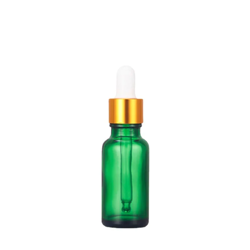 

1pcs 5ml-100ml Empty Amber Glass Dropper Bottles Green Essential Oil Drop Aromatherapy Liquid Reagent Pipette Refillable Bottle