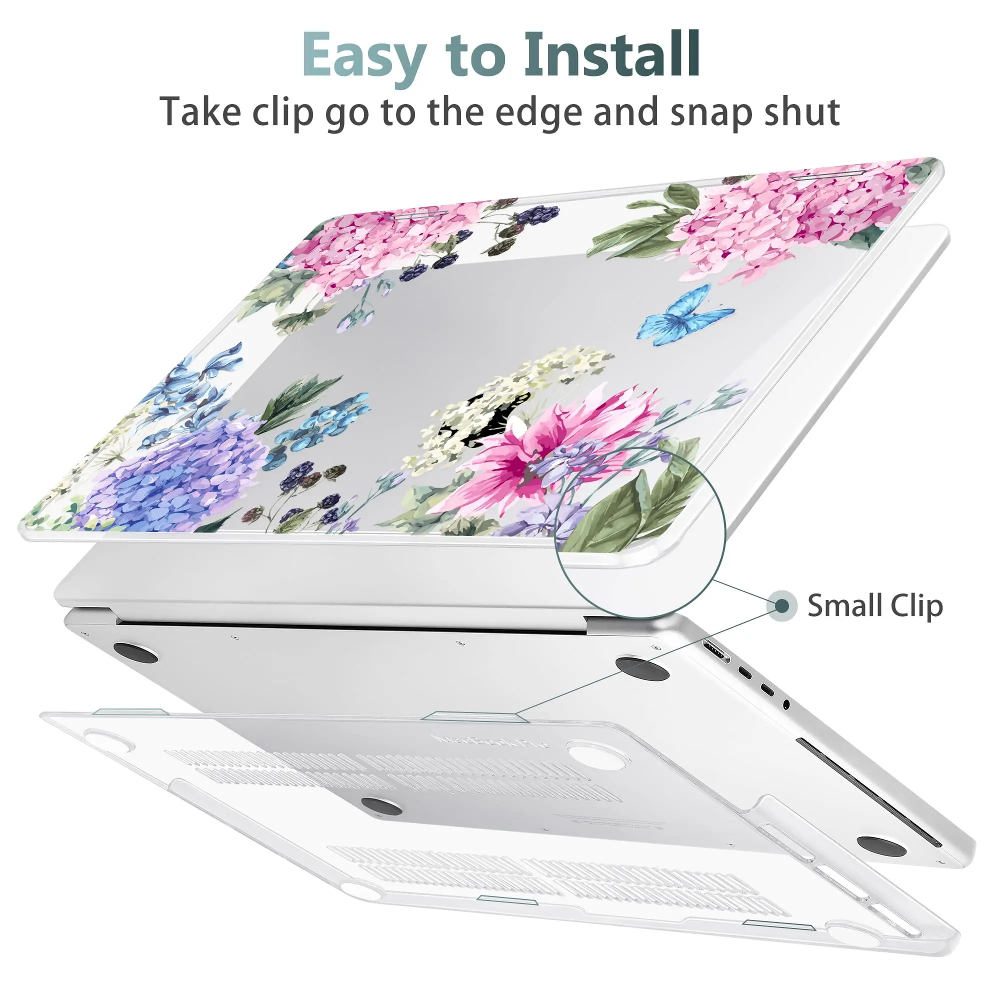 Чехол для ноутбука macbook pro 14 чехол 2024 дюйма Macbook Air M3 A3113 A3114 13 A2337 A2338 M1 Pro 16