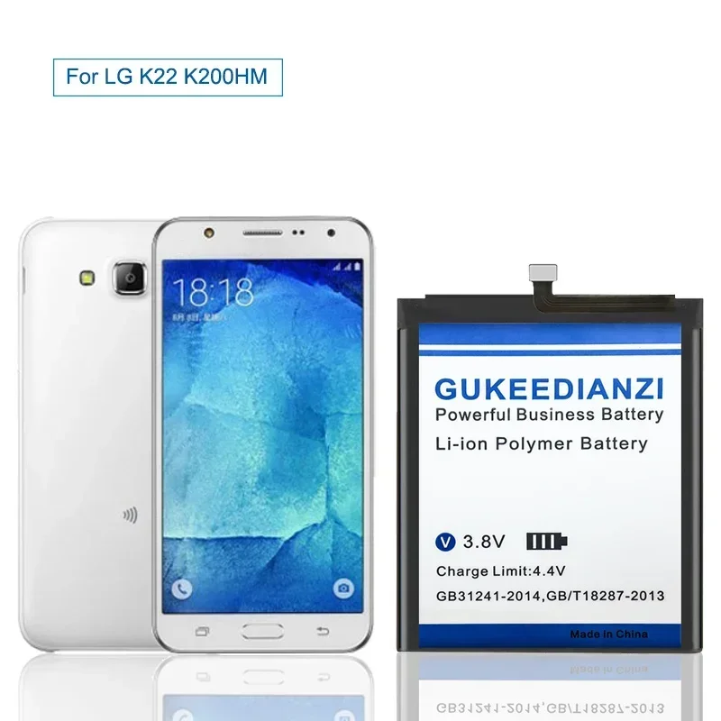 Аккумулятор GUKEEDIANZI большой емкости BL-M03 3600 мАч для LG K22plus K22 Plus K200HM сменные