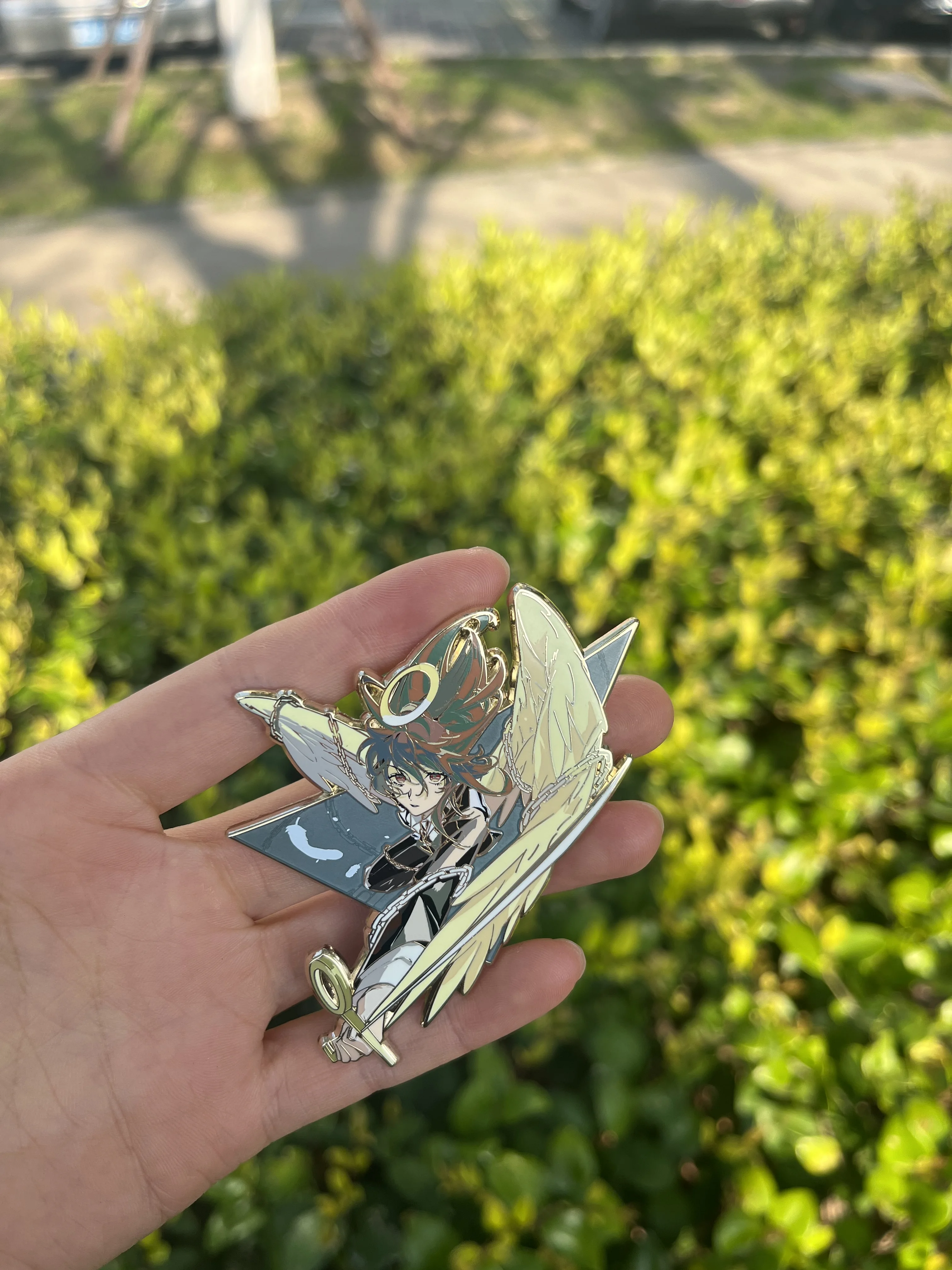 Черная молоток аниме Ёсиды Ёру "Человек с бензопилой" 70 мм косплей брошь-бэйдж для коллекционеров фанатов подарок.