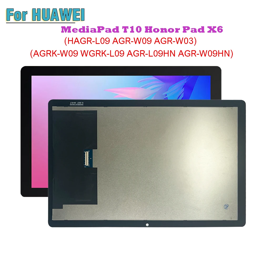 Для Huawei MediaPad T10 Honor Pad X6 HAGR-L09 AGR-W09 AGR-W03 AGRK WGRK W09HN ЖК-дисплей с цифровым