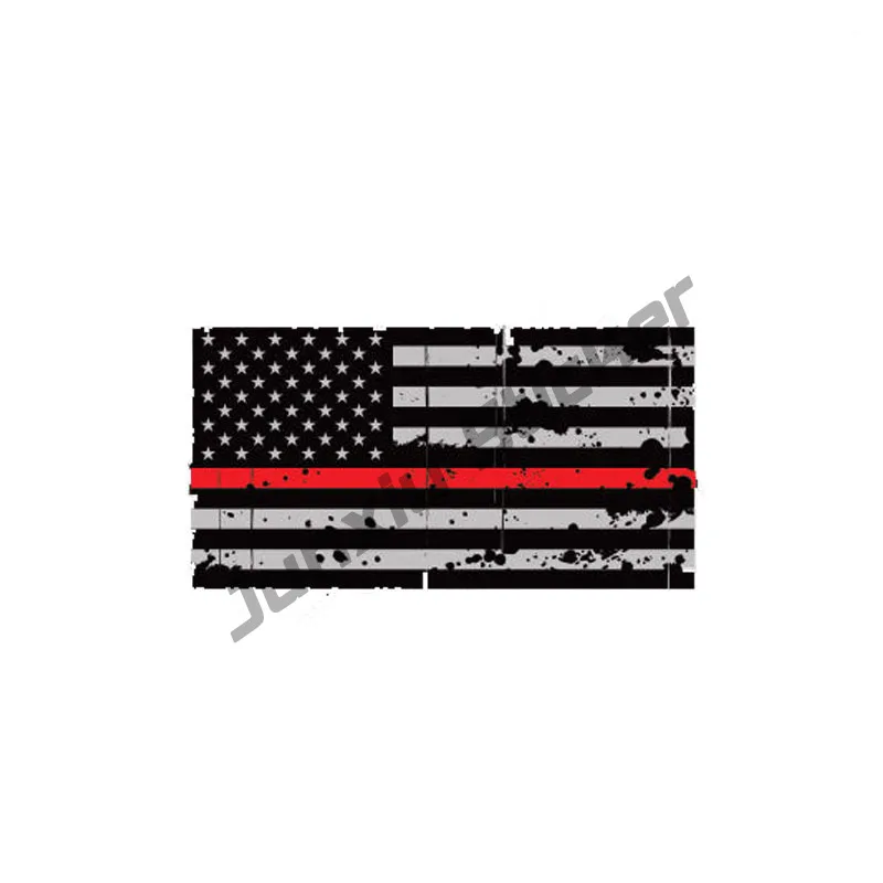 

Татуированные наклейки с американским флагом для автомобиля, Стильные наклейки, Обложка, царапины, бампер, окно, кузов, виниловый интерьер KK14 * 7 см