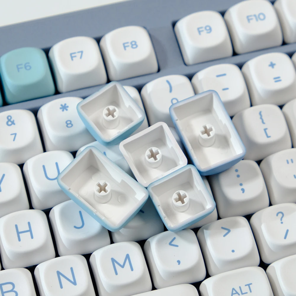 Колпачки для клавиш с градиентом GMK Yeeti 1 комплект колпачки сублимационной