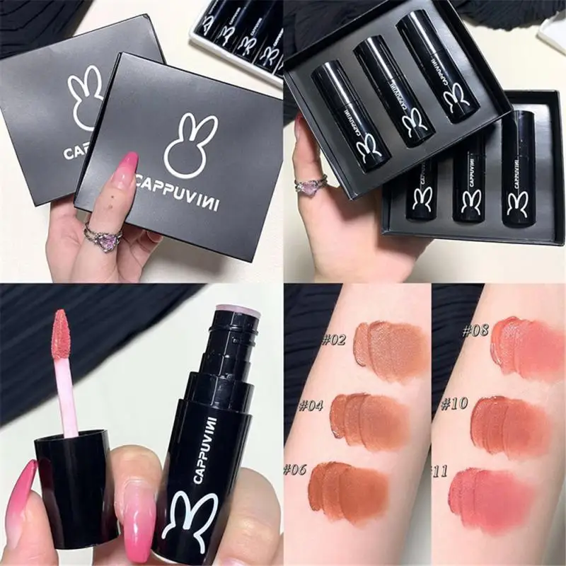 

13 Colors Whitening Natural Makeup Lipstick Long Lasting Easy To Wear Lip Mud Velvet Lip Glaze Waterproof Lip Tint Cosmetics New