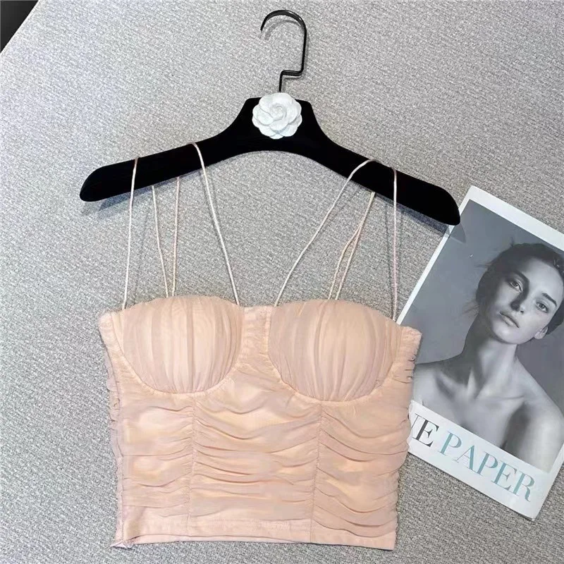 

Женский винтажный бюстгальтер на бретельках, с открытыми плечами