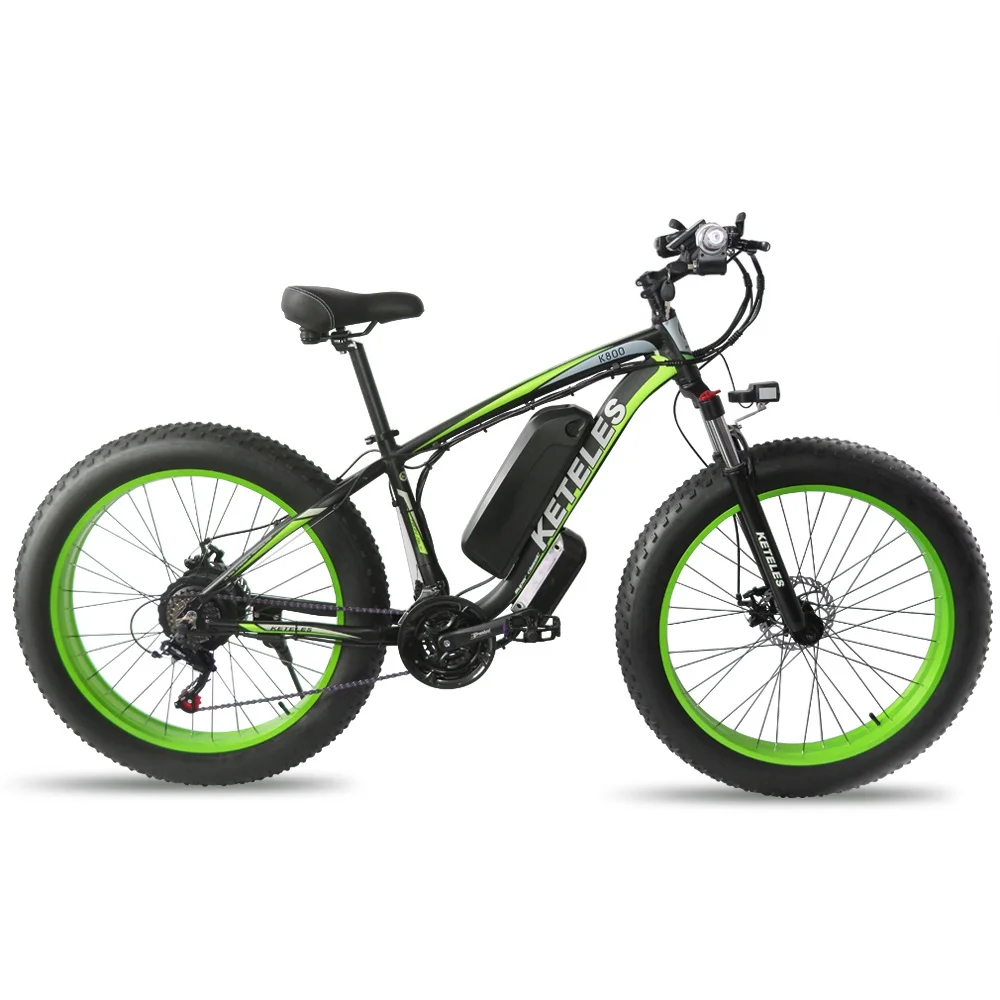 

Wholesale Price High Quality E-Bike 500W/750W/1000W Motor Electric Bike 26" inch Fat Tire E-Bike Electric Bicycle