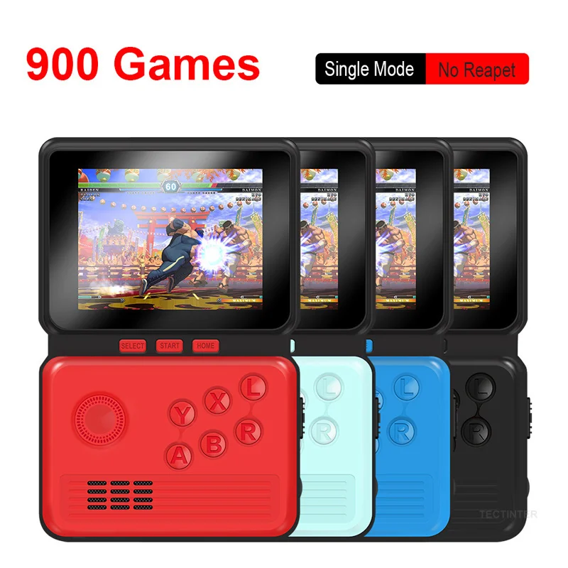 

Retro Video Game Console 3.0 Inch M3 Mini Handheld Game Console 16 Bit Built-in 900 Classic Games Protable Game Player AV Out