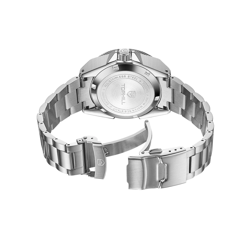 TOPHILL 300 М Мужские Дайверские Часы С Сапфировым Стеклом Светящиеся Стрелки Из