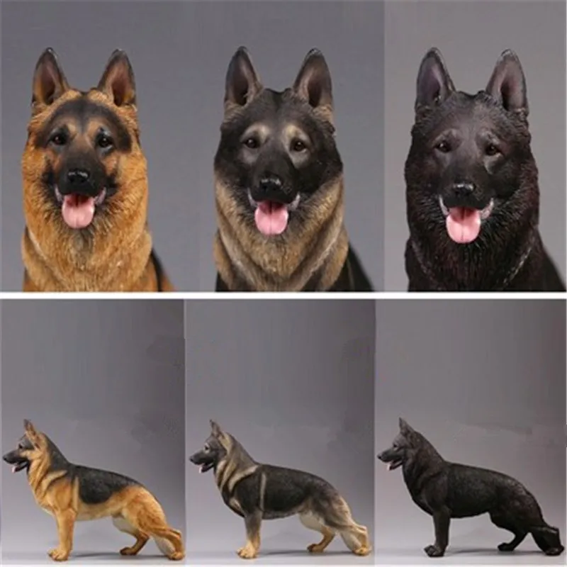 Mr.Z Model 1:6 Scale Simulation Animal German Shepherd Dog Toy For 12 Inch Action Figure Scene Home Decoration Collection Doll