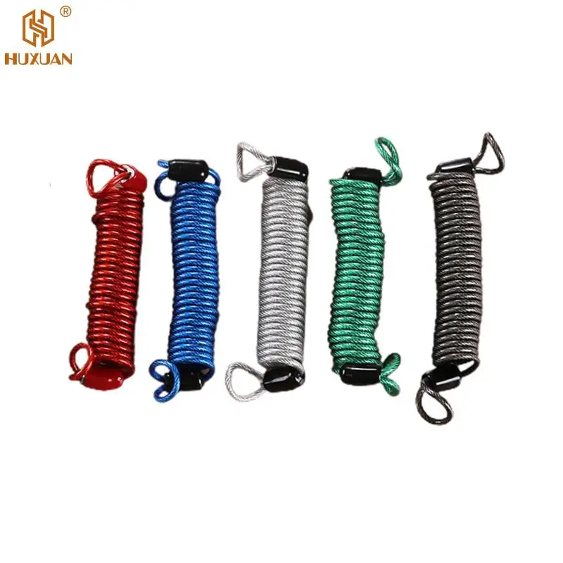 1 шт. Универсальный Противоугонный велосипед Мотоцикл Скутер 150 см пружинный