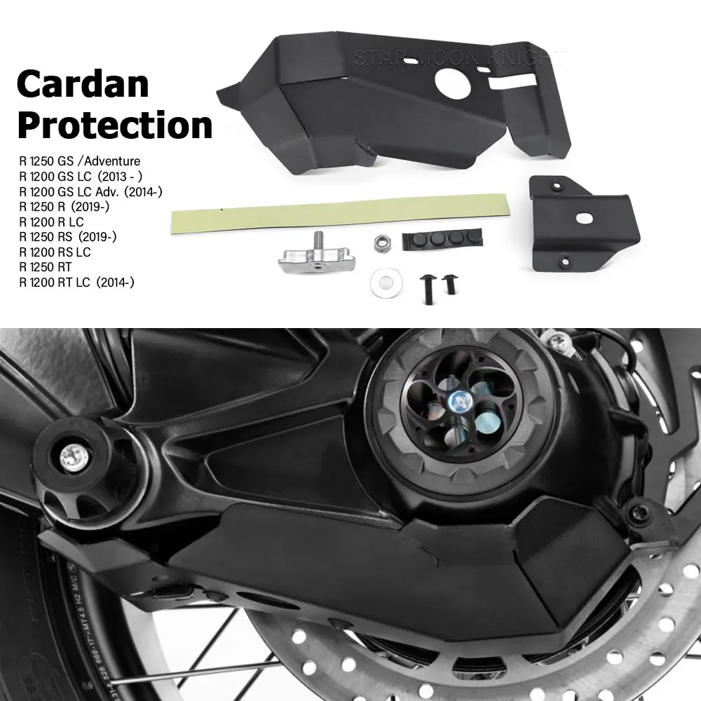Фото Карданная защита для BMW R1250GS GSA R 1250 GS Adventure R1200GS LC Adv R1250RS R1250RT Защита заднего моста заднего колеса №1