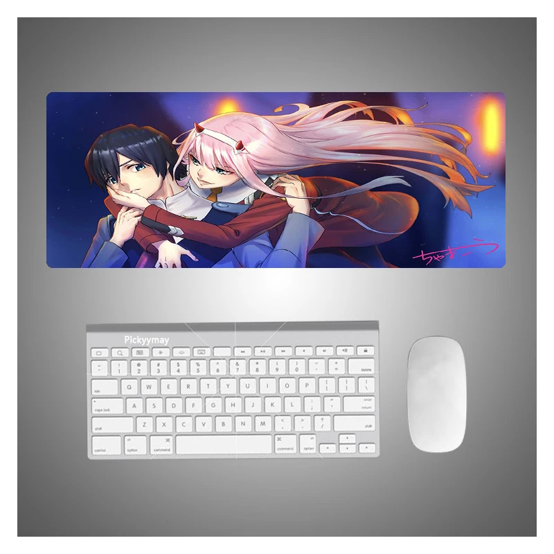 Zero Two Darling In The FranXX Sexy Girl Mouse Pad Gaming Mouse Pad  Lock Desktop Gaming Desk Mats Mousemat Mousepad Anime