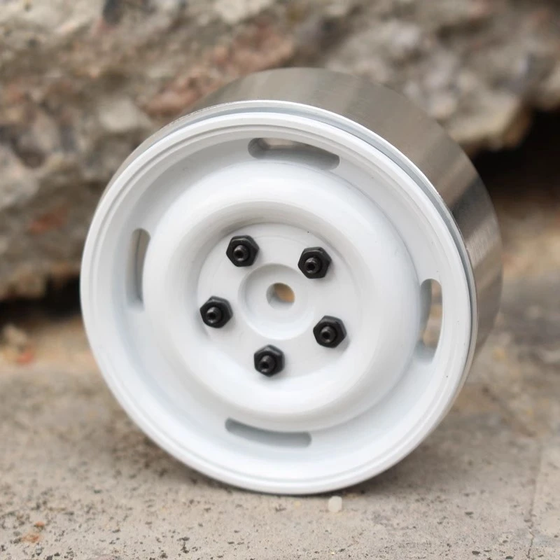 Колесные диски 4x1 9 дюйма в стиле ретро с Бусиной для 1/10 RC Rock Crawler Truck Land Cruiser LC80 Trail