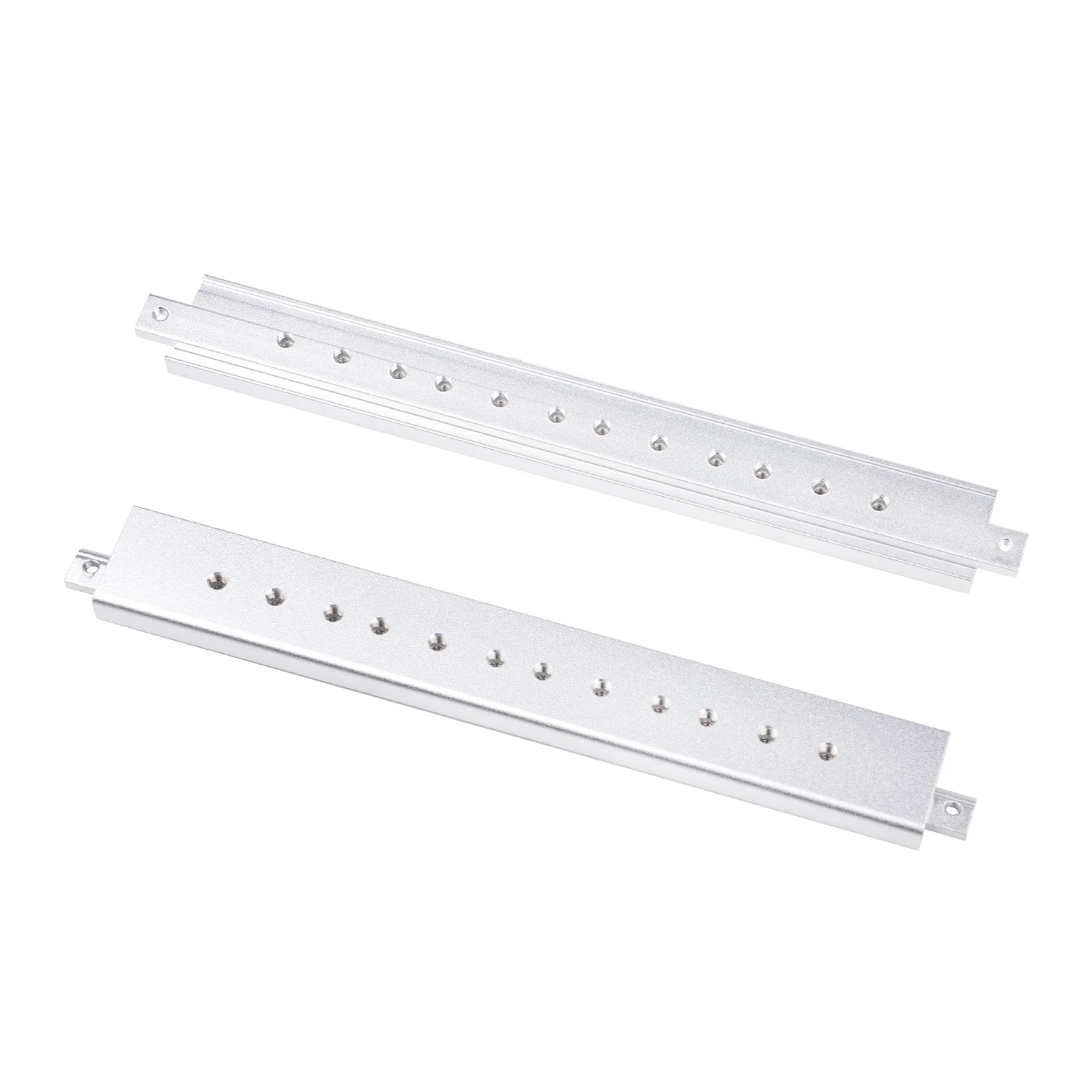 

Аксессуары DeskPi Rackmate: 10-дюймовая алюминиевая перекладина с предварительно просверленными отверстиями под винты для серверных шкафов T0/T1/T2