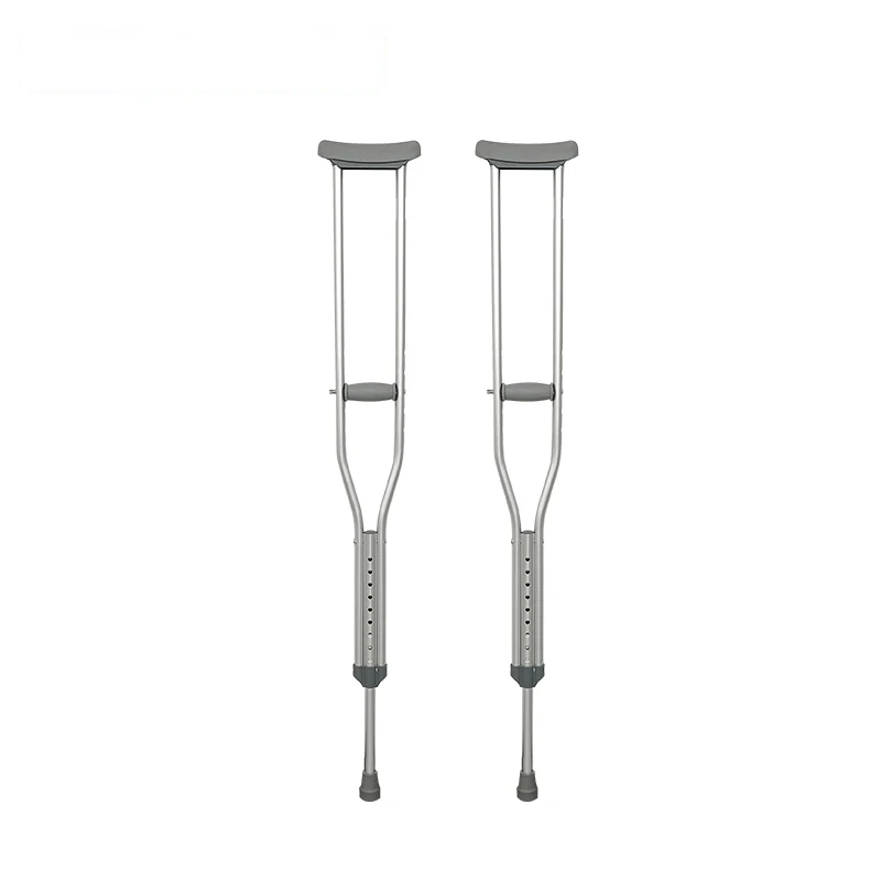 

Height adjustable aluminum crutches disabled crutches axillary crutches