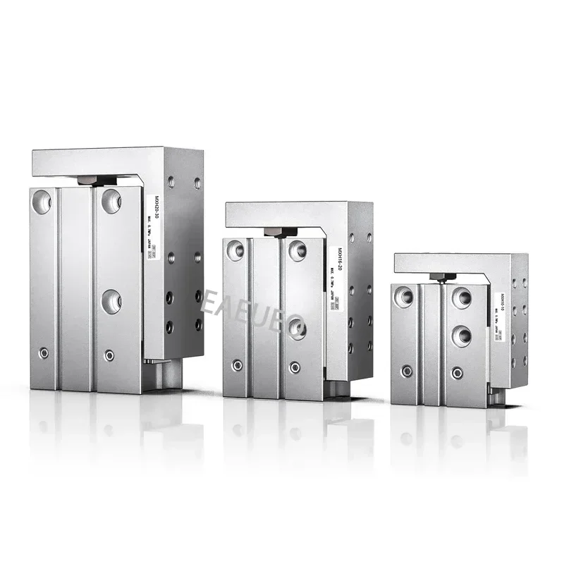 Цилиндр рельсового типа MXH MXH6 MXH10 MXH16 MXH20 SMC точный пневматический линейный боковой