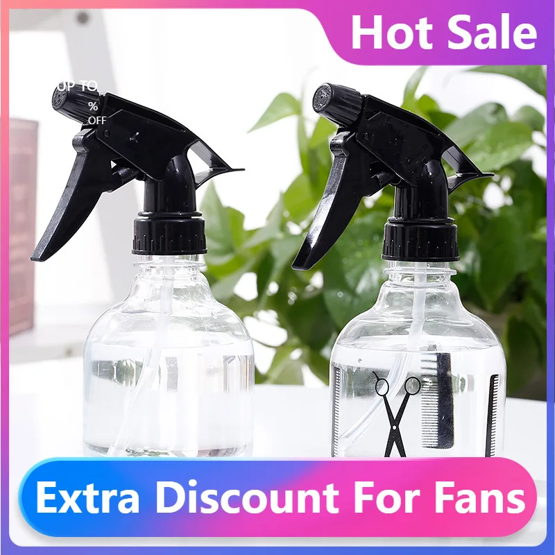 

Новая пластиковая бутылка с распылителем, распылитель водяного тумана, стильный парикмахерский салон