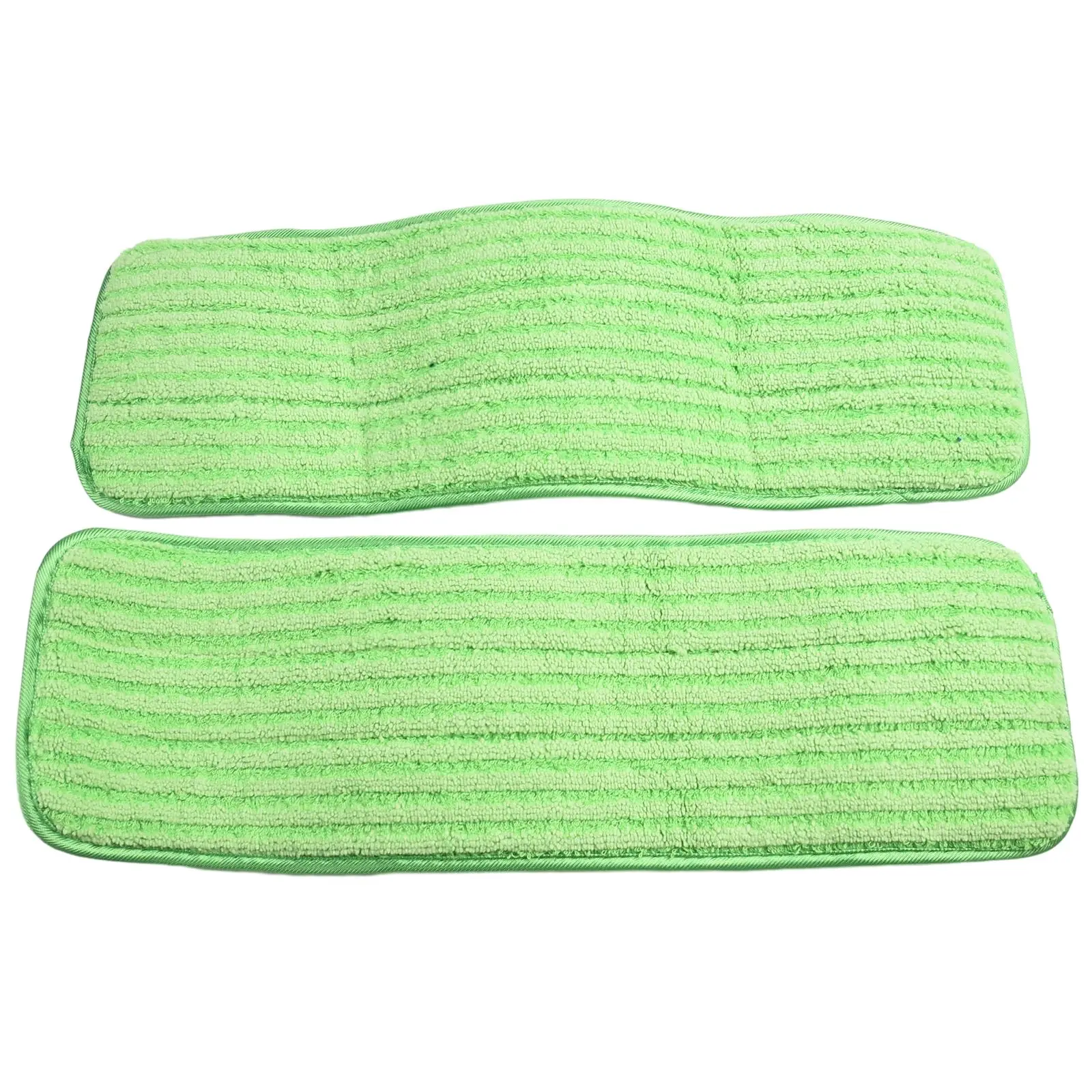 

None Mop Pad Mop Mat EASY PICK UP Dirt 30.5*15cm Cleaning Pad Green Microfiber Mop Pads Refill Wet Dry Reusable