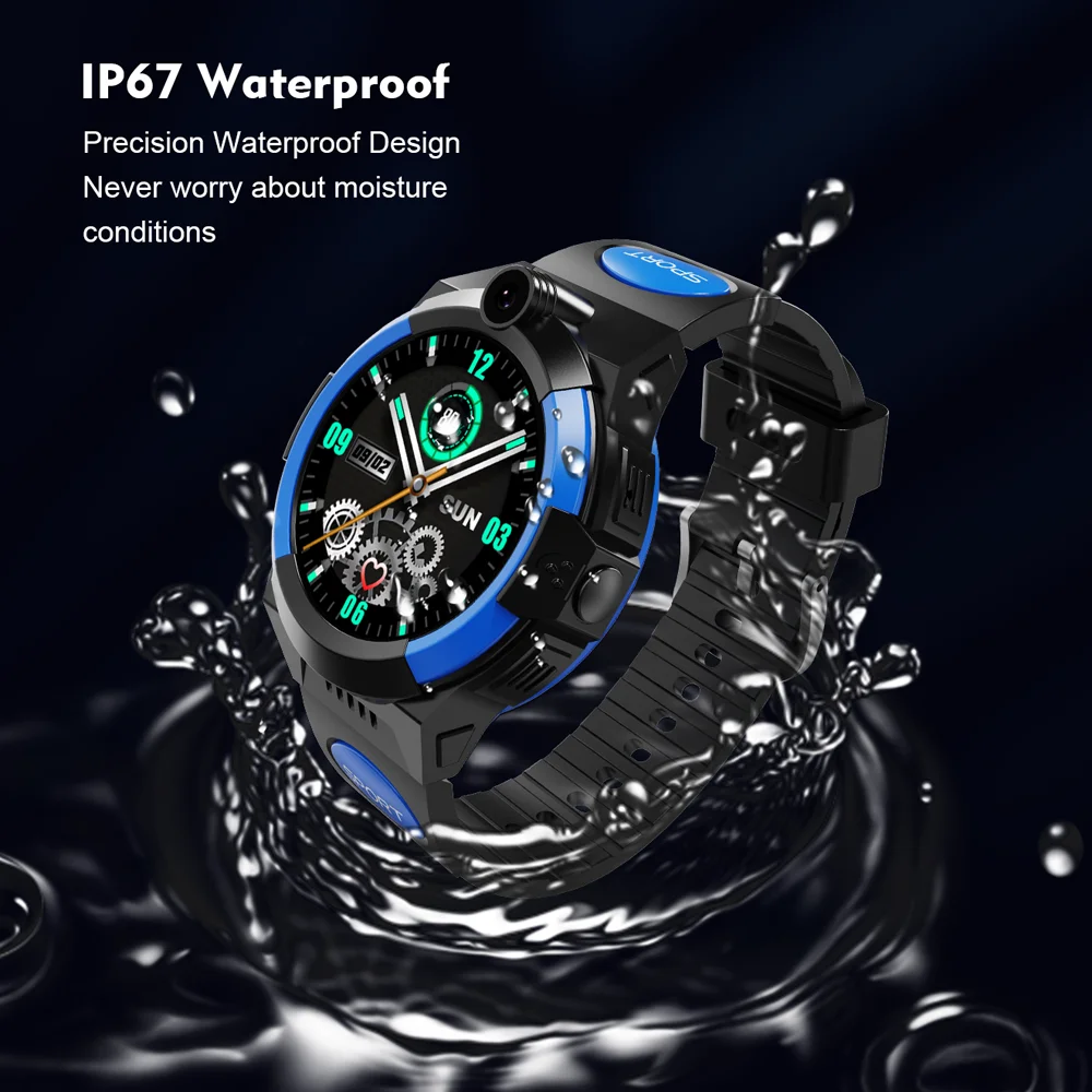 Ceny Inteligentny Zegarek Dla Dzieci GPS 4G Wszystkie Kamery Netcom Ekran HD Lokalizator Gps Dla Dzieci Zegarek Sos Telefon Wideo Zegarek IP67 Wodoodporny