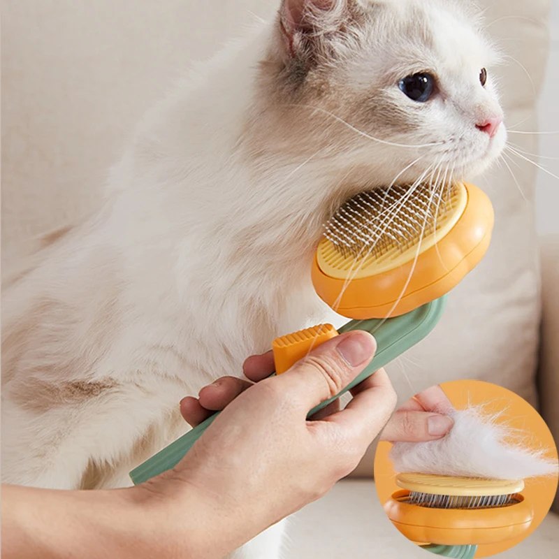

Cat Brush Pet Grooming Brush for Cats Remove Hairs Pet Cat Hair Remover Pets Hair Removal Comb Puppy Kitten Grooming 2022 Newest