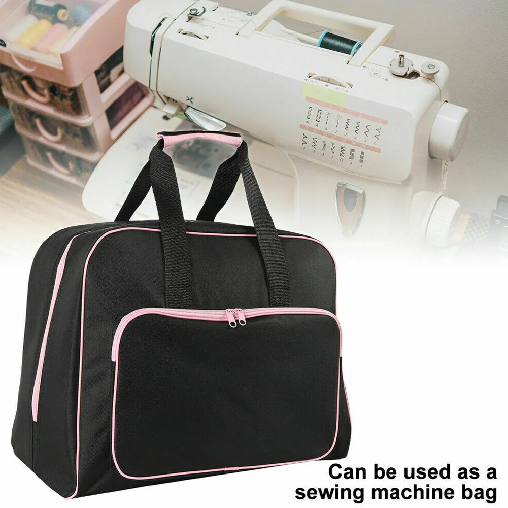 

Handheld Sewing Machine Bag Scratch Resistant Padded With Pocket Protective Storage Carry Case Accessories Shockproof For Travel
