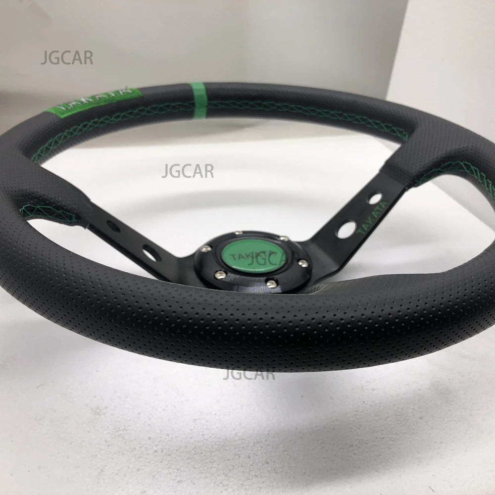 Универсальный Гоночный Игровой руль Tataka 14 дюймов 350 мм Дрифтинг Volante черный