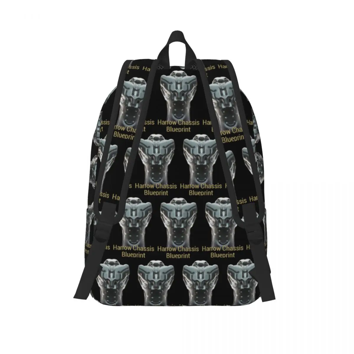 Фото Рюкзак Harrow Chassis Blueprint Warframe Tennoc для школьников, походный, дорожный, городской рюкзак для мальчиков и девочек, сумка через плечо №5