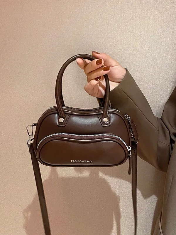 

Винтажная сумка-мессенджер Xiuya, дизайнерская сумка на плечо в Корейском стиле, 2023, повседневная универсальная модная дамская сумочка из иск...