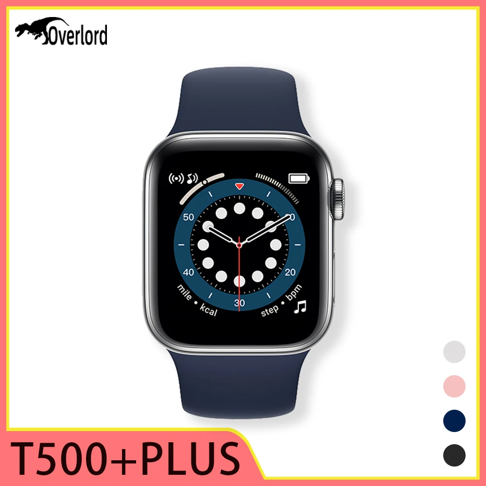 

Original T500+Plus Smart Watch Men Bluetooth Call Sleep Monitoring Free Kind of Games Smartwatch Women for HUAWEI OPPO Watch