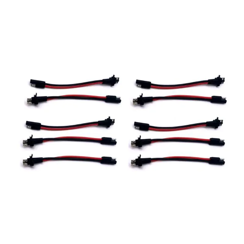

10PCS Connector Tail Circuit Buttcock Cable Power Cord For Motorola SM50 SM120 CM200 CM400 GM950 GM300 GM338 GM3188 GM3688 Radio