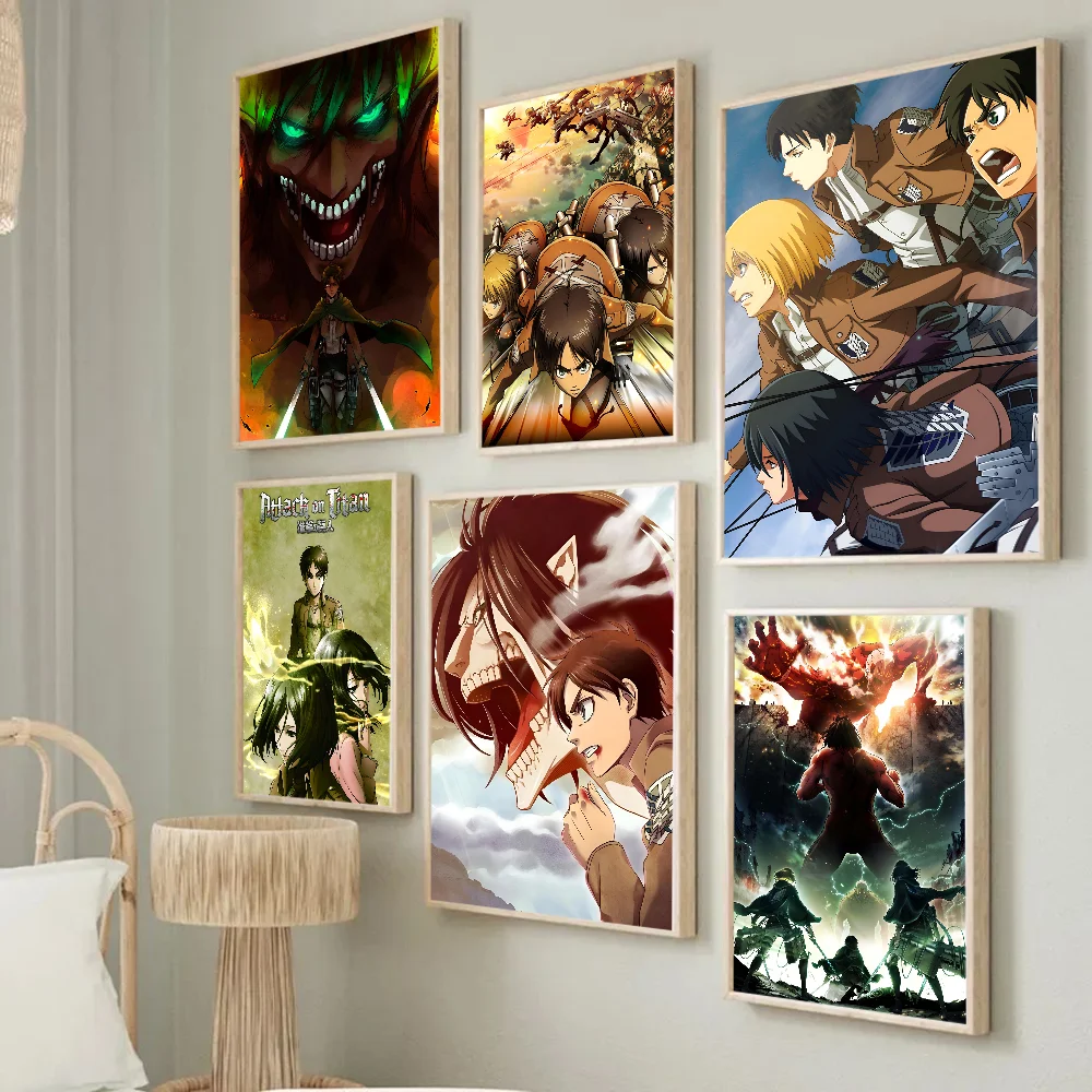 Постер Эрена джагермикаса 1 шт. бумажный плакат с принтом для украшения дома