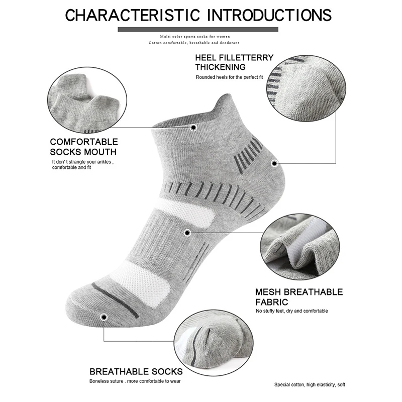 Рисунок 4 - 5 пар, модные мужские носки до щиколотки