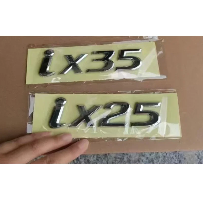 Наклейка на багажник автомобиля для Hyundai IX25 IX35 буквы Azera CELESTA CRETA ELANTRA IONIQ IX20 Ix25 Ix35 Ix55