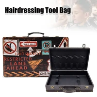 portable barber tool box stylist scissors combs hair styling lock tools case storage suitcase travel organizer holder men