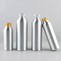 20pcslot screw cap refillable aluminum bottle with inner plug perfume cosmetic container hydrolat travel sub bottles