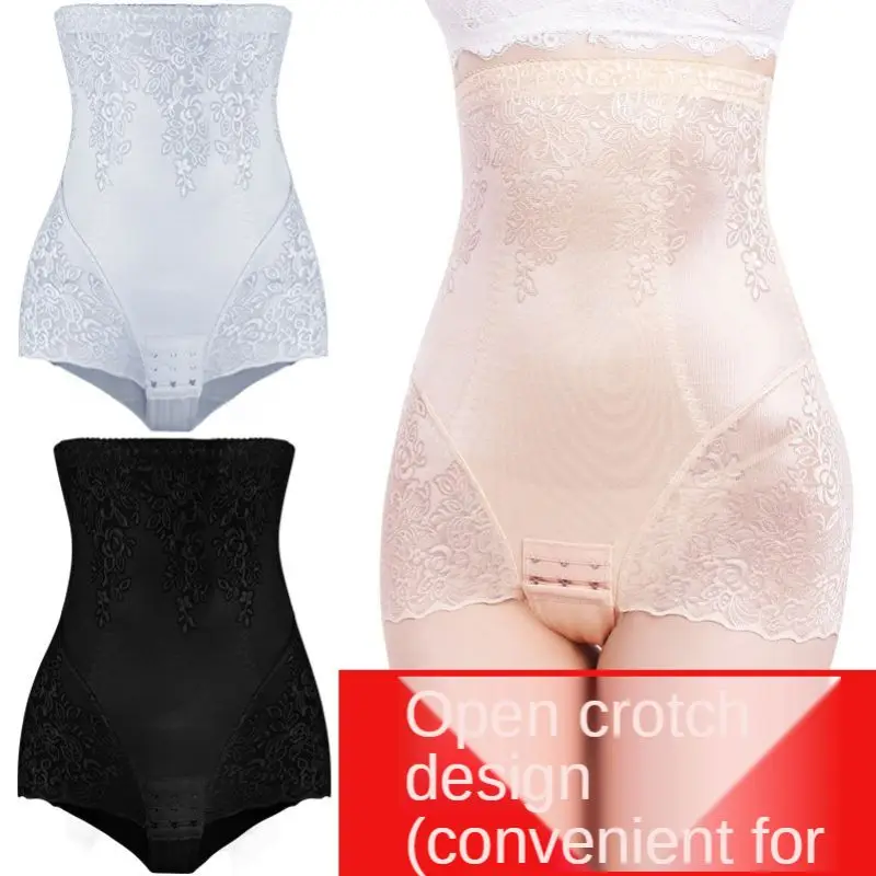 

High waist waist waist lift hips after the birth of slimming back shaped body pants women plastic large size corset corset