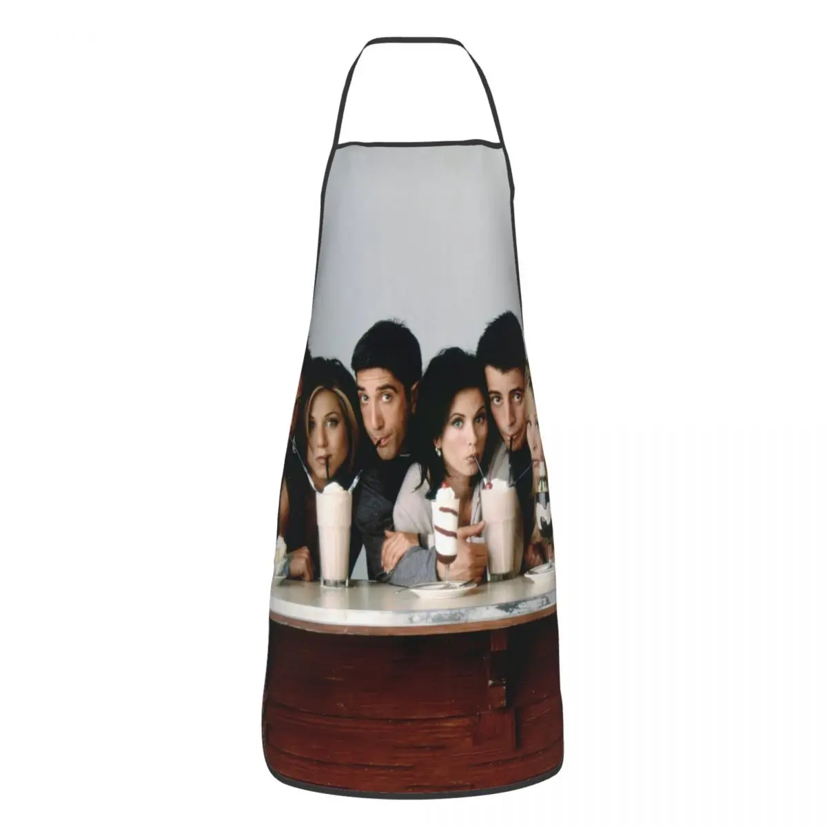 

Funny Classic Friends Funny Meme Bib Apron Women Men Unisex Kitchen Chef TV Show Tablier Cuisine for Cooking Baking Painting