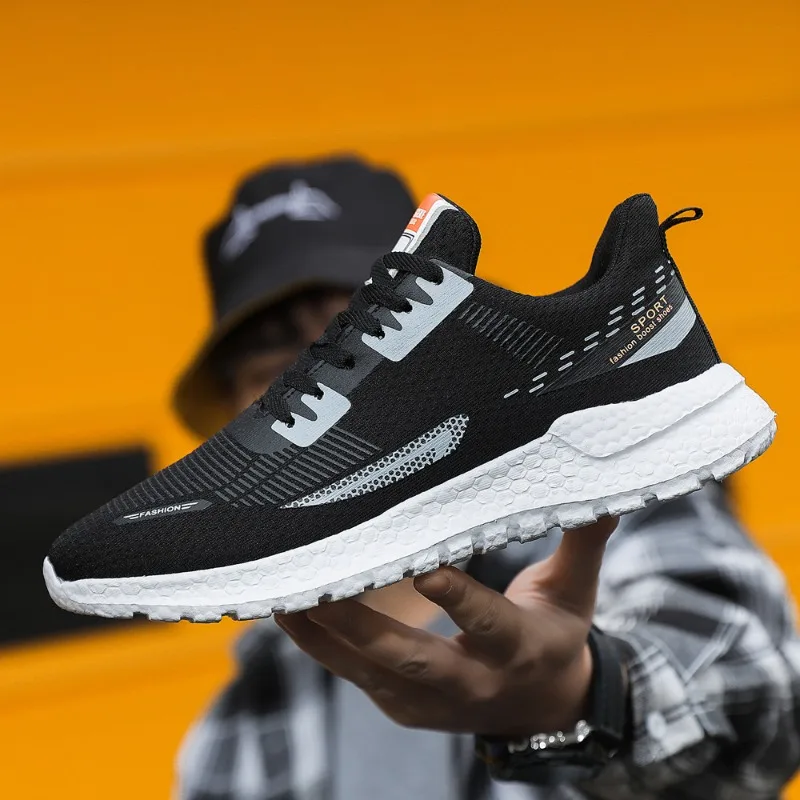 Новинка лета 2024 дышащая и удобная сетчатая обувь спортивная для прогулок на