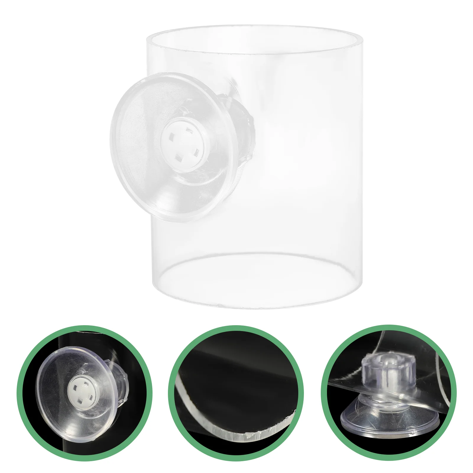 

Аквариумная круглая акриловая кормушка для еды