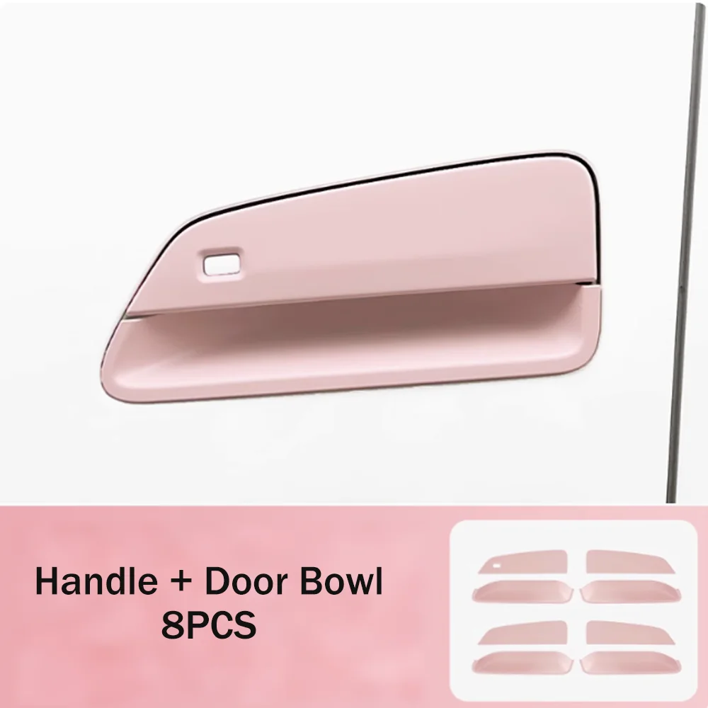 

Для BYD Seagull Dolphin Mini Surf EQ 2023 ~ 2025 2024 левая внешняя дверная ручка автомобиля защитный чехол против царапин декоративные аксессуары